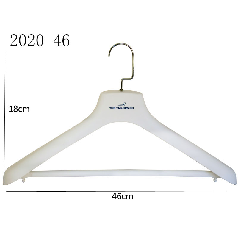 Rubber coated white clothes hanger weight