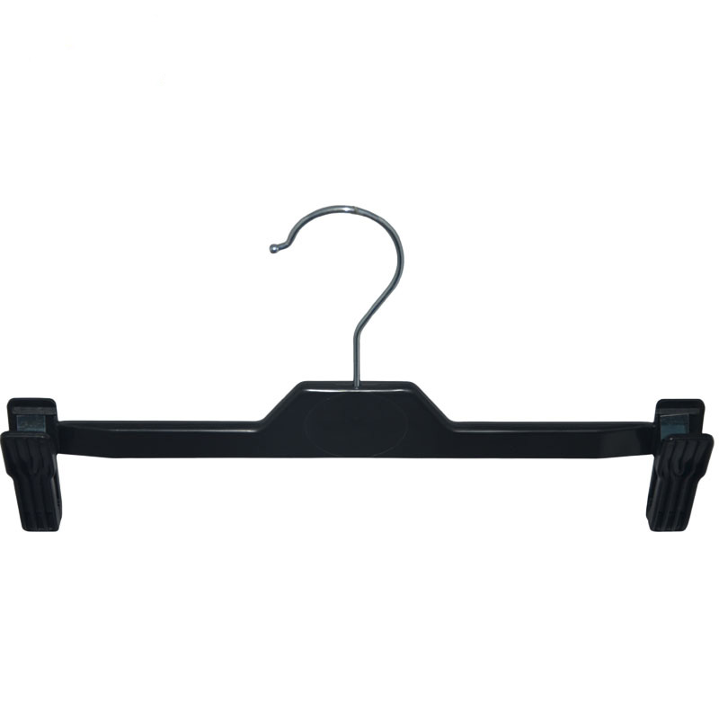 Biodegradable clothes hanger with clothes clip